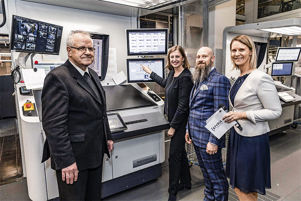 2019 Eröffnung neue Druckmaschine
